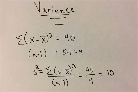 This methodology accounted for the variance in estimates . . The sample variance